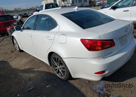 2007 Lexus Is 250 z USA, uszkodzony, nr VIN JTHBK262975049569